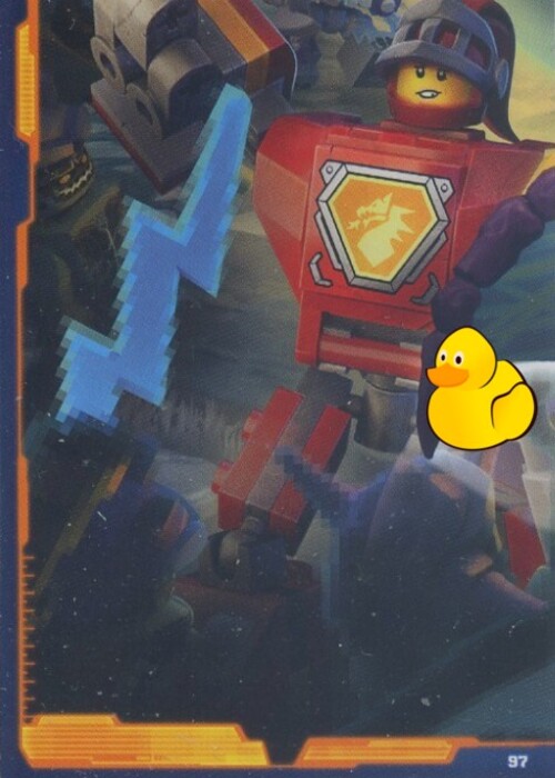 LEGO Nexo Knights Serie 2 | #097 Puzzlekarte