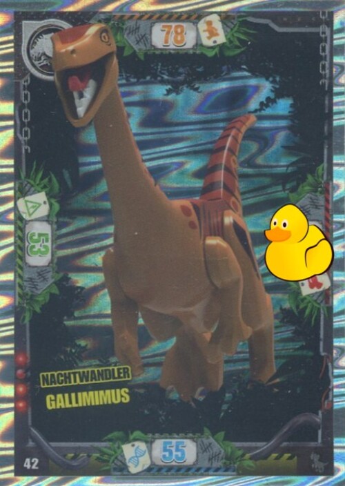 LEGO Jurassic World Serie 3 | #042 Nachtwanlder Gallimimus