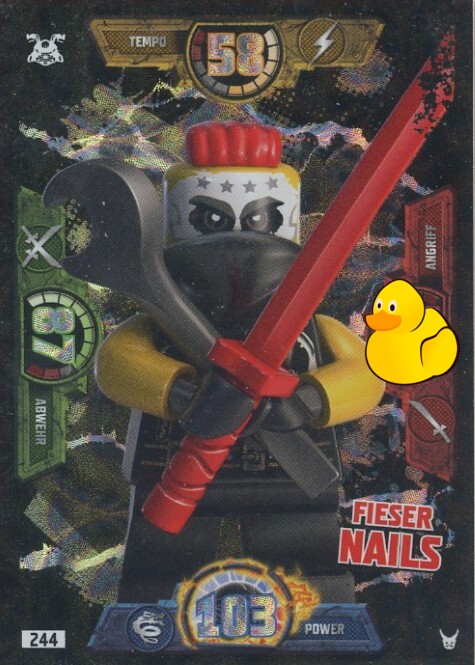 LEGO Ninjago Serie 3 | #244 Fieser Nails