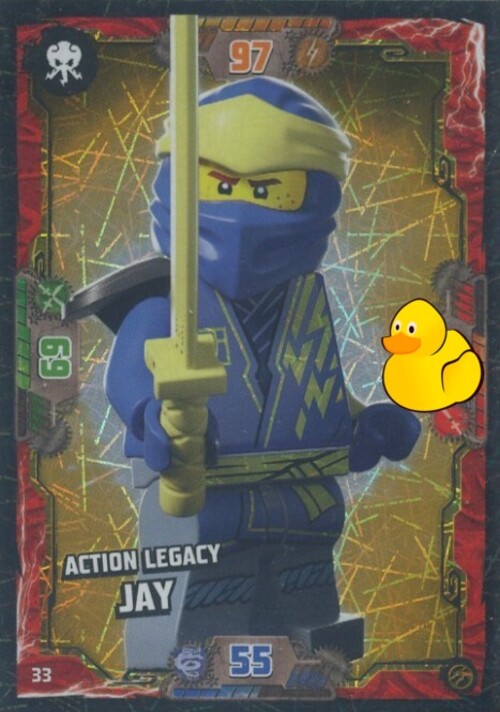 LEGO Ninjago Serie 7 | #033 Action Legacy Jay
