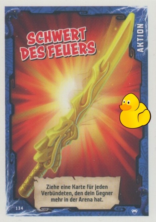 LEGO Ninjago Serie 2 | #134 Schwert des Feuers 