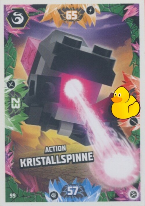LEGO Ninjago Serie 8 | #099 Action Kristallspinne