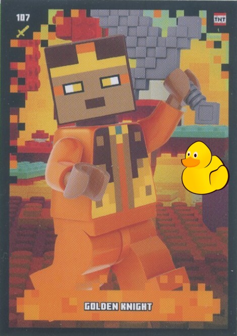 LEGO Minecraft Serie 2 | #107 Golden Knight