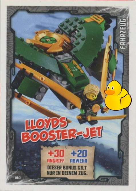 LEGO Ninjago Serie 1 | #190 Lloyds Booster-Jet 