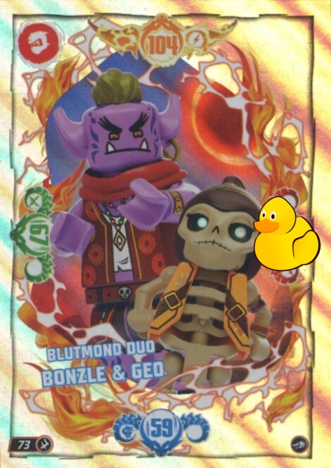 LEGO Ninjago Serie 10 | #073 Blutmond Duo Bonzle & Geo