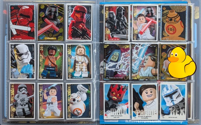 LEGO Star Wars TCC 2024 Sammelalbum mit allen Basiskarten (246 / 275)