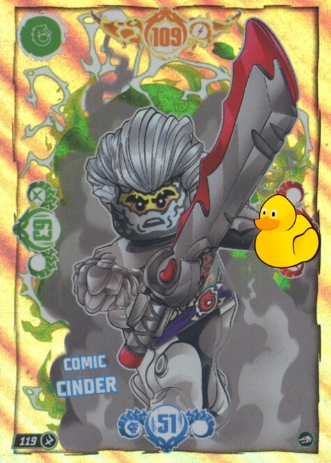LEGO Ninjago Serie 10 | #119 Comic Cinder
