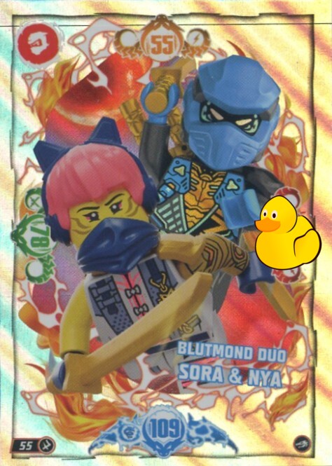 LEGO Ninjago Serie 10 | #055 Blutmond Duo Sora & Nya