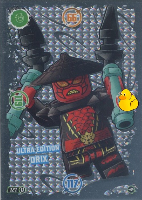 LEGO Ninjago Serie 10 | #121 Ultra Edition Drix