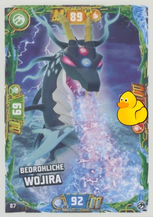 LEGO Ninjago Serie 7 | #087 Bedrohliche Wojira