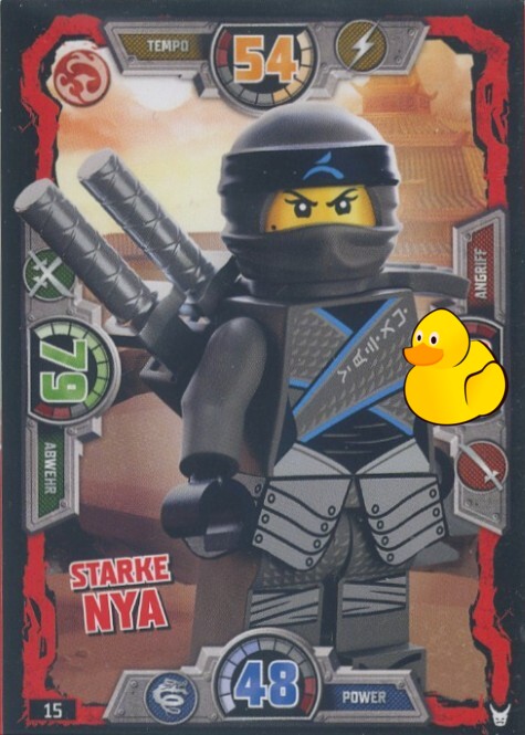LEGO Ninjago Serie 3 | #015 Starke Nya 