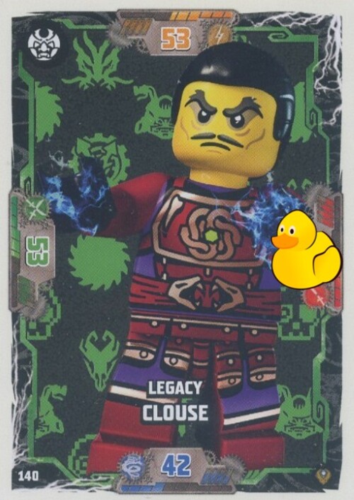 LEGO Ninjago Serie 9 Next Level  | #140 Legacy Clouse