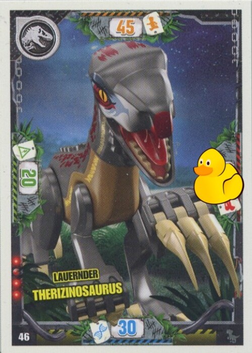 LEGO Jurassic World Serie 3 | #046 Lauernder Therizinosaurus