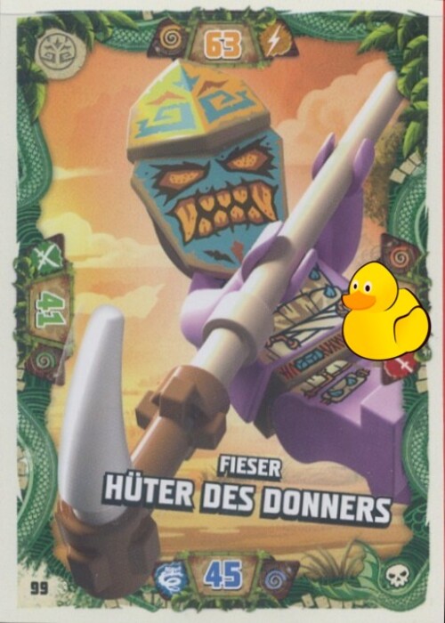 LEGO Ninjago Serie 6 | #099 Fieser Hüter des Donners