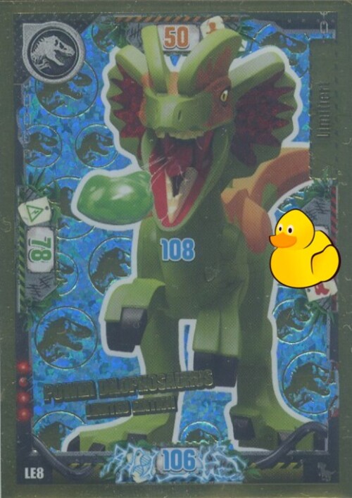LEGO Jurassic World Serie 3 | #LE08 Power Dilophosaurus