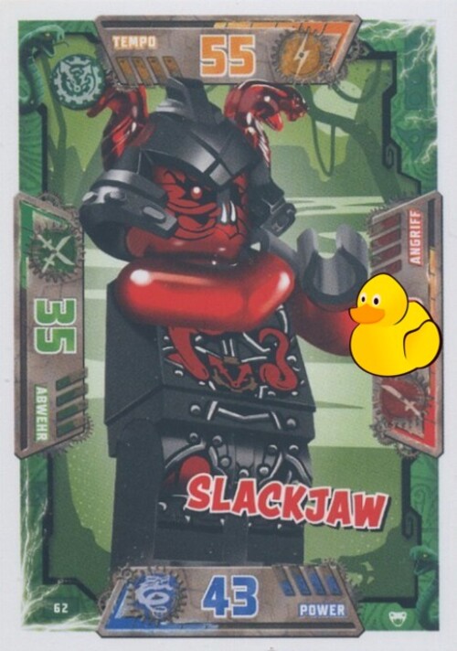 LEGO Ninjago Serie 2 | #062 Slackjaw 