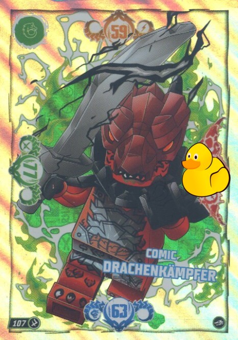 LEGO Ninjago Serie 10 | #107 Comic Drachenkämpfer