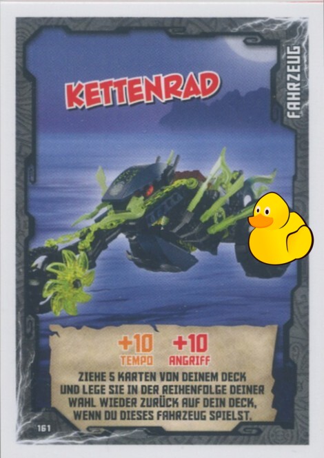 LEGO Ninjago Serie 1 | #161 Kettenrad 