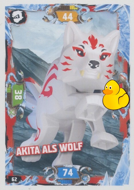 LEGO Ninjago Serie 5 | #062 Akita als Wolf 