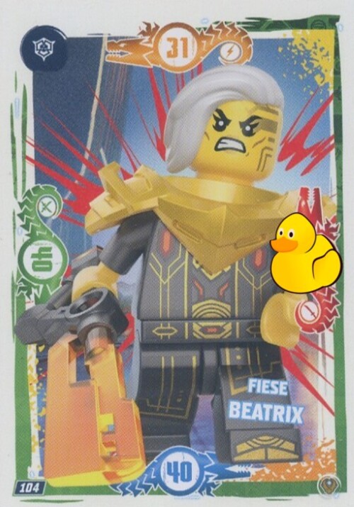 LEGO Ninjago Serie 9 Next Level  | #104 Fiese Beatrix