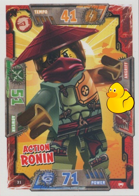 LEGO Ninjago Serie 2 | #031 Action Ronin 