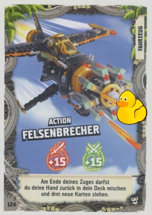 LEGO Ninjago Serie 6 Next Level | #124 Action Felsenbrecher 
