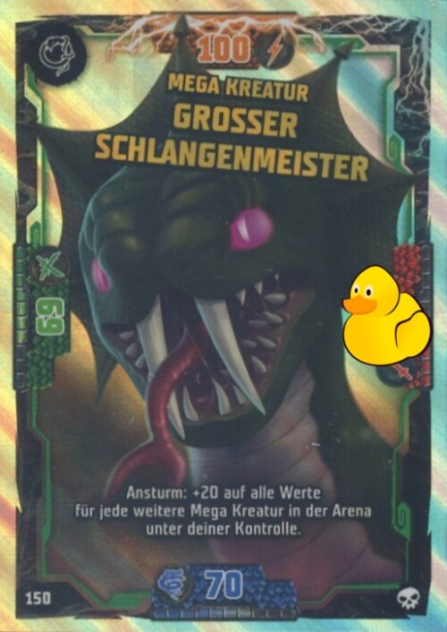 LEGO Ninjago Serie 6 | #150 Mega  Großer Schlangenmeister