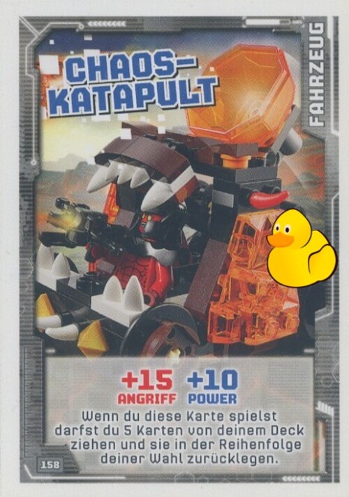 LEGO Nexo Knights Serie 1 | #158 Chaos-Katapult