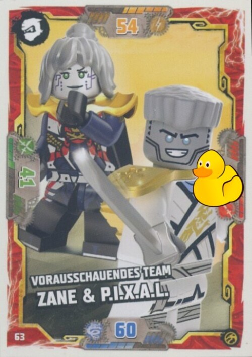 LEGO Ninjago Serie 7 | #063 V. Team Zane &  P.I.X.A.L.