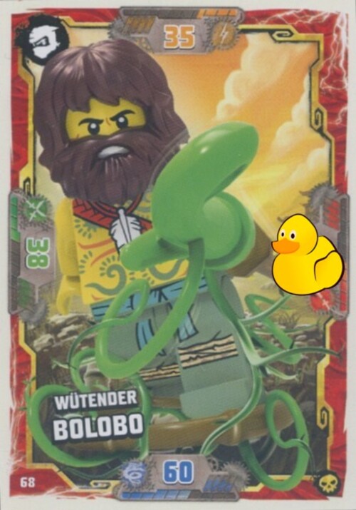 LEGO Ninjago Serie 6 | #068 Wütender Bolobo 