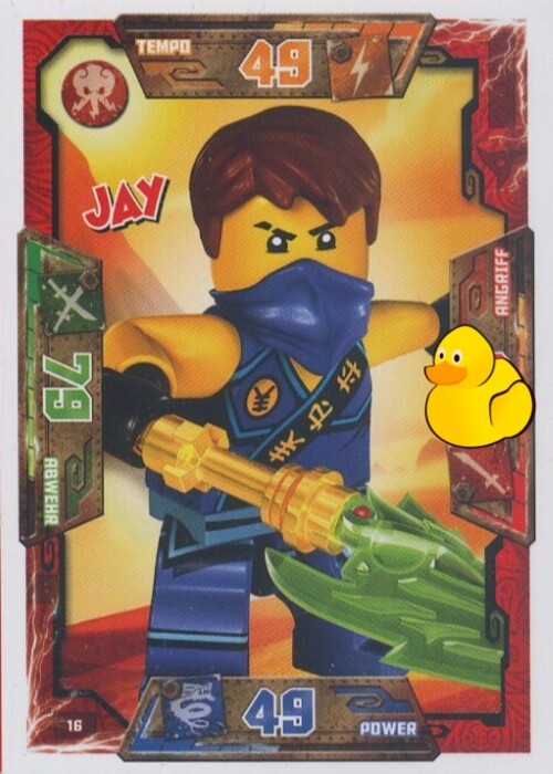 LEGO Ninjago Serie 1 | #016 Jay