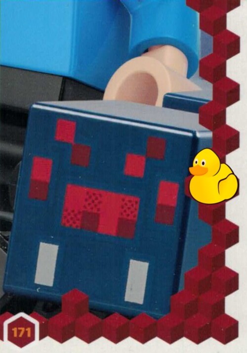 LEGO Minecraft Serie 3 | #171 Puzzlekarte Unter der Erde 9