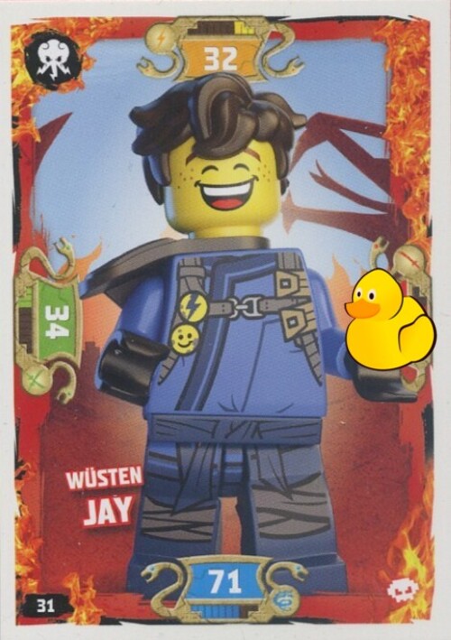 LEGO Ninjago Serie 5 | #031 Wüsten Jay