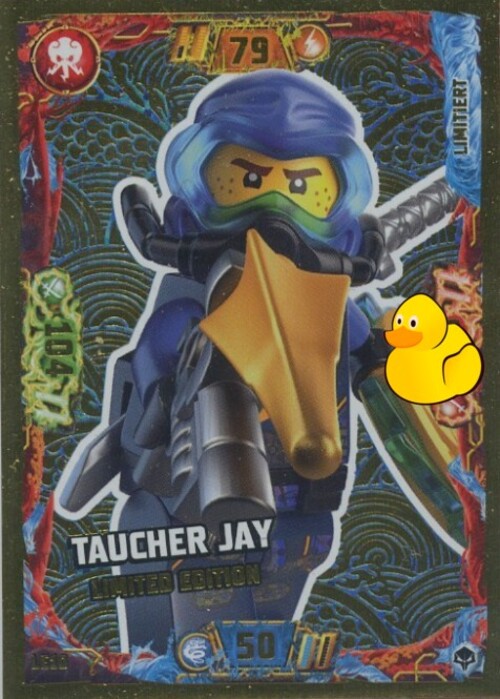 LEGO Ninjago Serie 7 Next Level | #LE10 Taucher Jay 