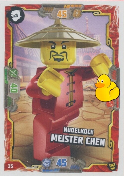 LEGO Ninjago Serie 6 Next Level | #035 Nudelkoch Meister Chen 