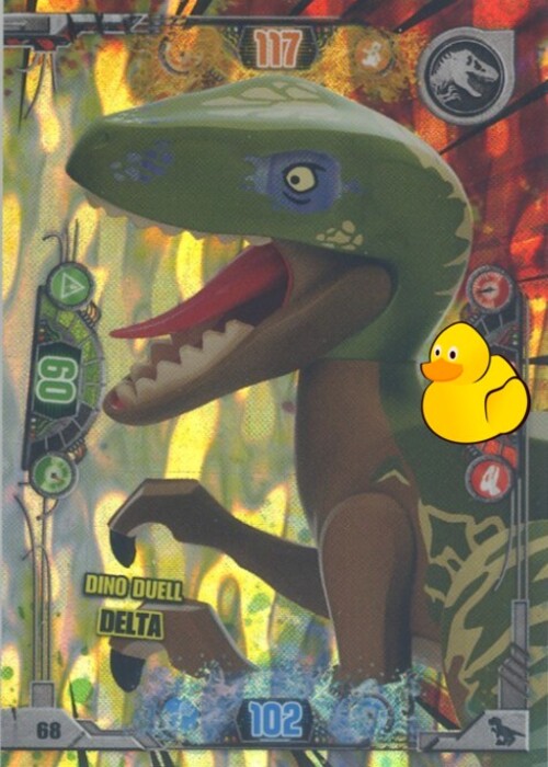 LEGO Jurassic World Serie 2 | #068 Dino Duell Delta