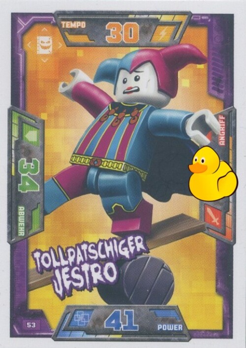 LEGO Nexo Knights Serie 1 | #053 Tollpatschiger Jestro