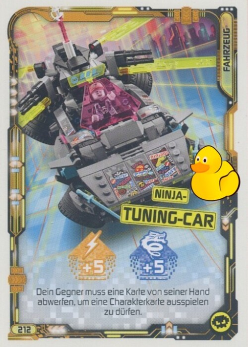 LEGO Ninjago Serie 5 | #212 Ninja-Tuning-Car 