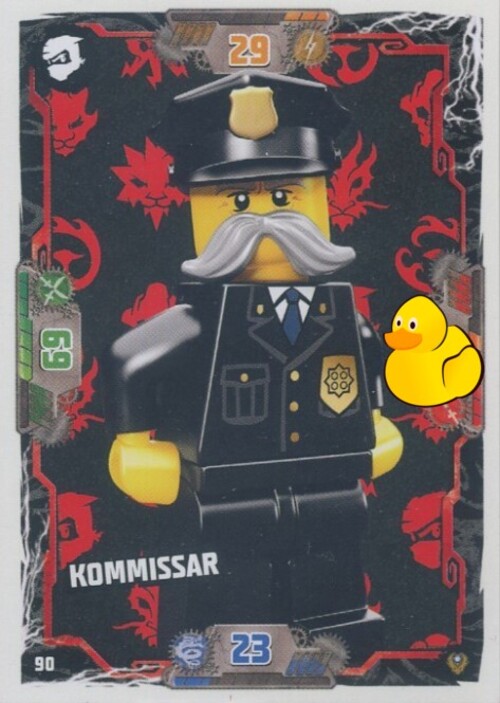 LEGO Ninjago Serie 9 Next Level  | #090 Kommissar