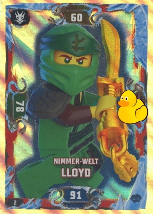 LEGO Ninjago Serie 5 | #002 Nimmer-Welt Lloyd