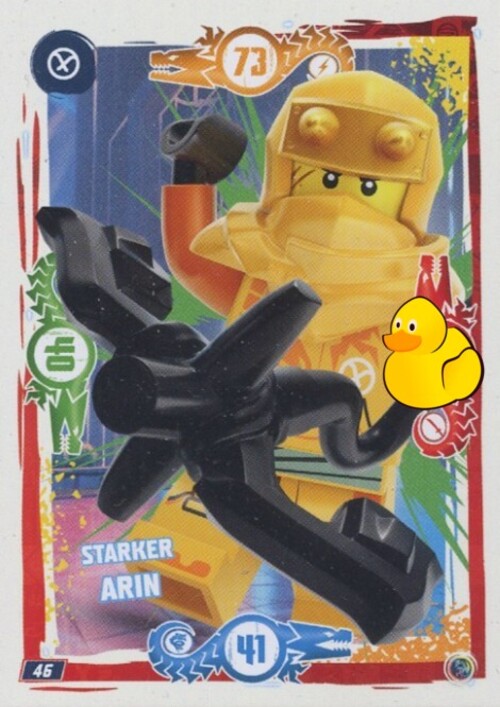 LEGO Ninjago Serie 9 | #046 Starker Arin