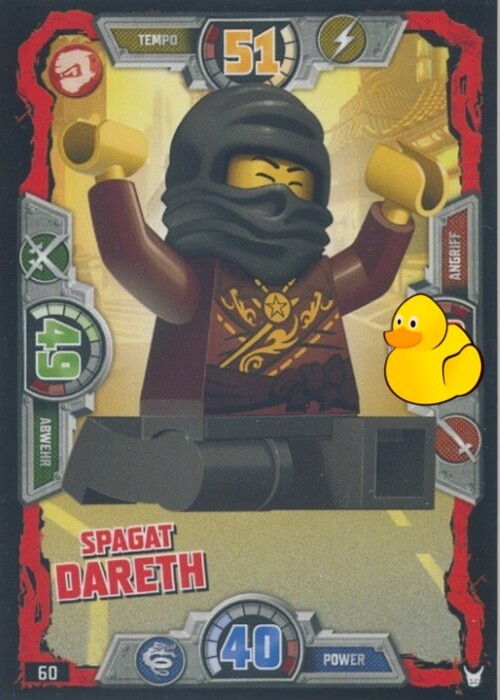LEGO Ninjago Serie 3 | #060 Spagat Dareth 