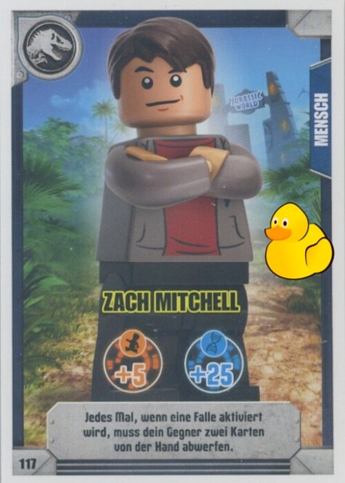 LEGO Jurassic World Serie 1 | #117 Zach Mitchell