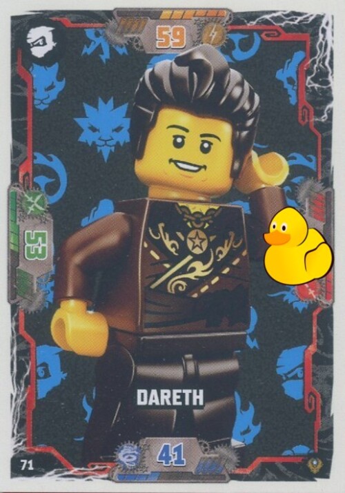 LEGO Ninjago Serie 9 Next Level  | #071 Dareth