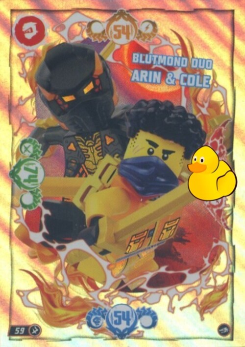 LEGO Ninjago Serie 10 | #059 Blutmond Duo Arin & Cole