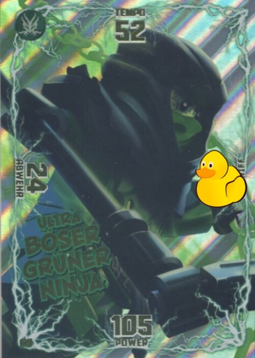 LEGO Ninjago Serie 1 | #069 Böser Grüner Ninja