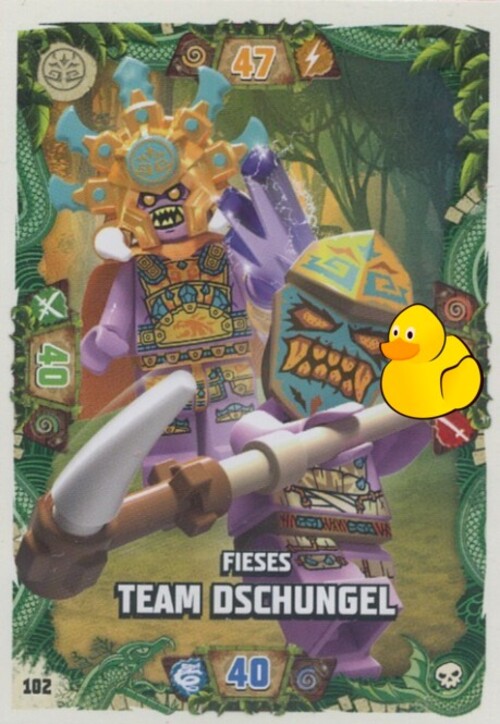 LEGO Ninjago Serie 6 | #102 Fieses Team Dschungel