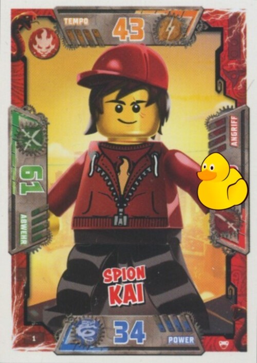 LEGO Ninjago Serie 2 | #001 Spion Kai 