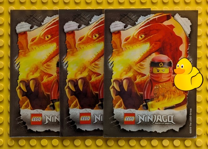 LEGO Ninjago Sleeves | "Kai & Drache" Serie 4