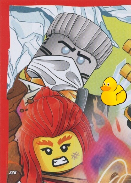 LEGO Ninjago Serie 10 | #226 Puzzle 1 – oben links